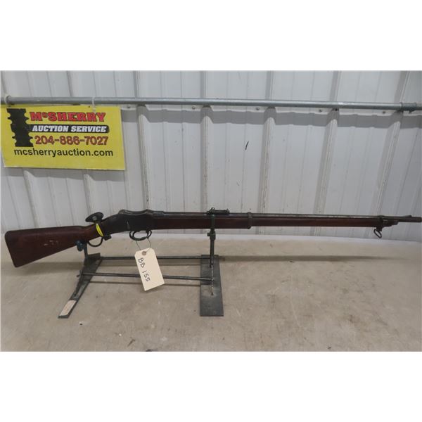 Enfield Drop-Block Single-Shot Rifle .50 Cal. 32" Serial No. 1698 — Bayonett Mount