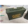 Image 2 : Military Metal Ammunition Cases — 2 Cases