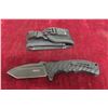 Image 9 : Hogue Elishewitz Folding Knife 8" and Proelia Folding Knife 8½" — With Sheath