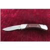Image 9 : Buck Model 600 Folding Knife 7½" and Kubay Folding Knife 4½" — Buck With Sheath