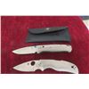 Image 1 : Benchmade 20CV Folding Knife 7 1/2" and Spyderco CPM S35VN Folding Knife 7"