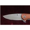 Image 11 : Kizer N690 Folding Knife 7" and Kizer S35VN Folding Knife 8" with Microtech Pen — With Case