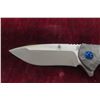 Image 4 : Kizer N690 Folding Knife 7" and Kizer S35VN Folding Knife 8" with Microtech Pen — With Case