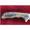 Image 8 : Kizer N690 Folding Knife 7" and Kizer S35VN Folding Knife 8" with Microtech Pen — With Case