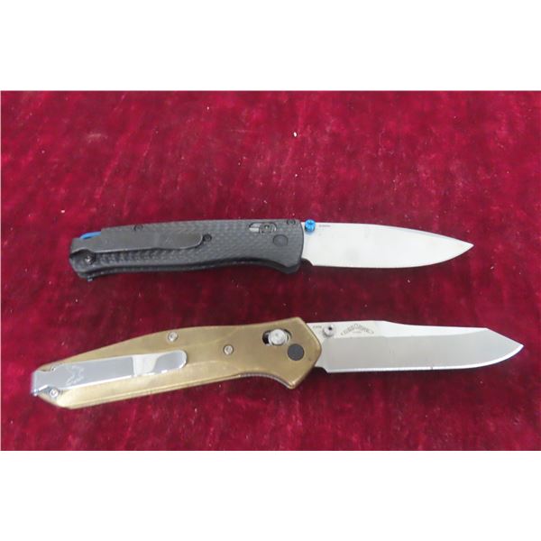Benchmade 590V Folding Knife 7½" and Benchmade S30W Folding Knife 8"