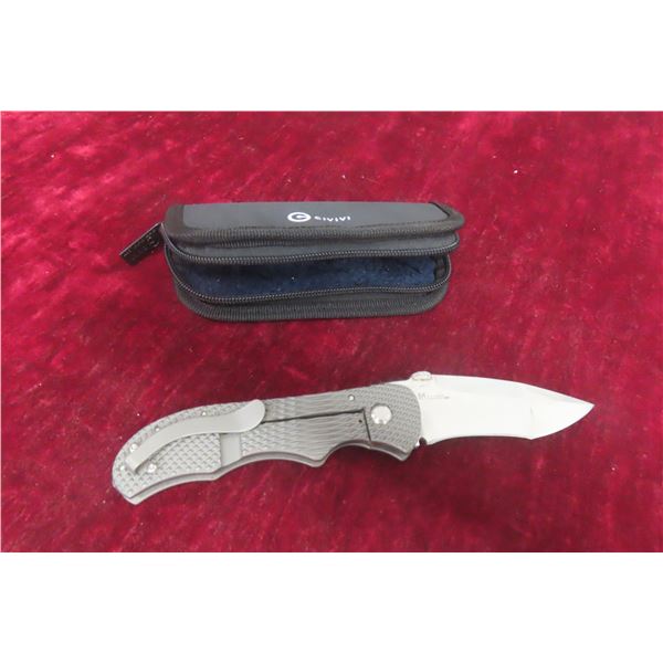 Böker 440-C Manaro Folding Knife 8½" — With Case