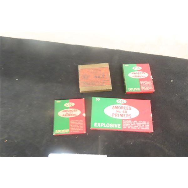 CIL Vintage Primers No. 8½, 2½, and 4B – NO2