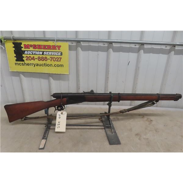 Swiss Vetterli – 10.4mm (.41 Swiss), Bolt Action, 24" Barrel, Full Wood Stock, S/N: 16410