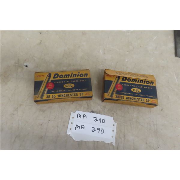 CIL Dominion .38-55 Ammo – 25 Rounds