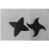 Image 7 : Throwing Knives Set of 3 with Sheath – 2 Singles and 2 Rubber Throwing Stars