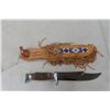 Image 1 : Solingen Edge Bowie Knife – 8" Blade, 13.5" Overall Length, with Sheath