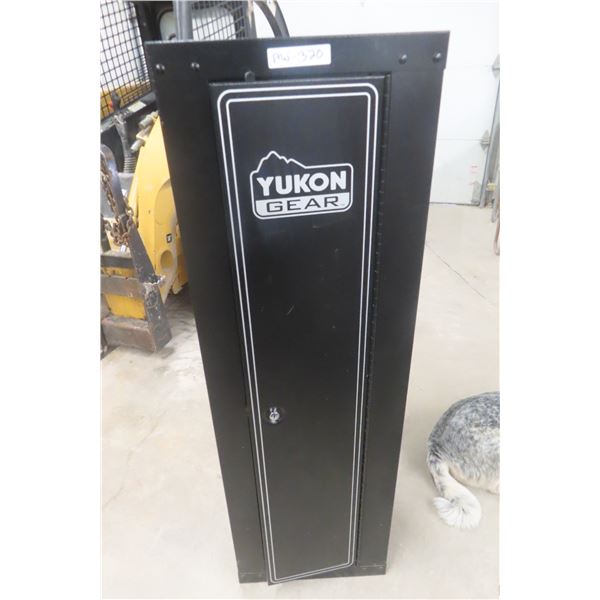 Yukon Gear 12 Gun Safe, Metal w/ Mountings and 2 Keys, 53" x 17" x 14"