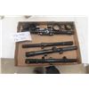 Image 1 : Scopes for .22 Cal Guns – Qty 4, Plus Accessories