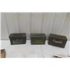 Image 1 : Military Metal Ammo Cases – Qty 3