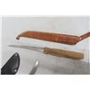 Image 4 : Knives – 3 Pc (Fillet & Bowie) w/ Sheaths