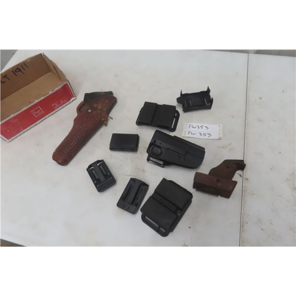 Leather Holster – Colt 1911 Holster & Ammo Pouch