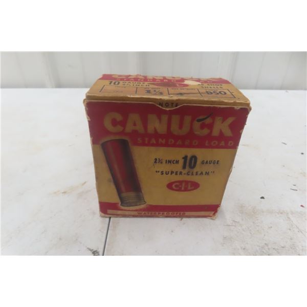 Canuck CIL 10 Gauge Ammo – Approx. 25 Rounds