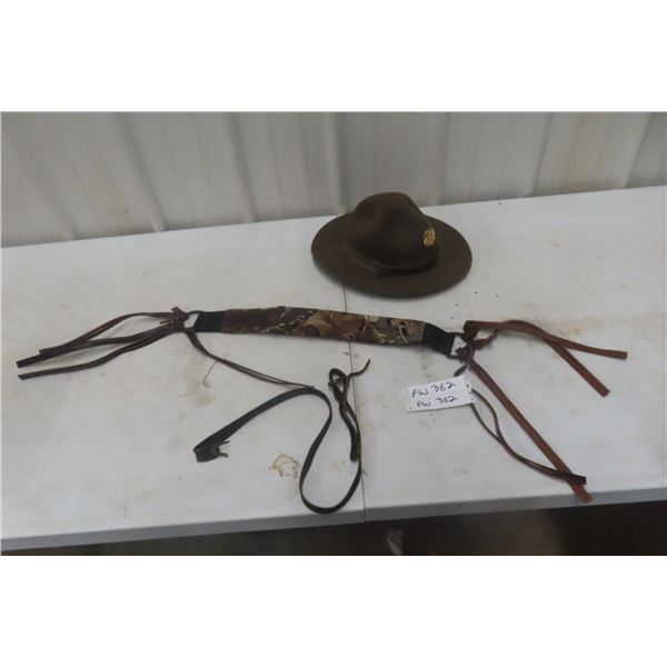 Boy Scout Instructor Hat – w/ Gun Sling (Federal)