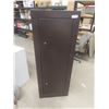 Image 1 : Metal Gun Cabinet, No Key – 55" × 21" × 10"