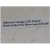 Image 7 : Digitrone Vintage LED Watch, Made in the USA, Silver Tone, #291206