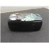 Image 2 : 4 Thimbles (3 Mexican Silver and Abalone, 1 Brass and Abalone), 1 Pair Abalone Earrings, 1 Single S