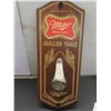 Image 4 : Miller Bottle Opener and Hip Flask, New in Box, 13 1/4", 14" x 8" x 5"