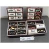 Image 1 : 23 Vintage Miniature Cars in 4 Hanging Cases