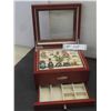 Image 1 : Jewellery Box with 25 Rings