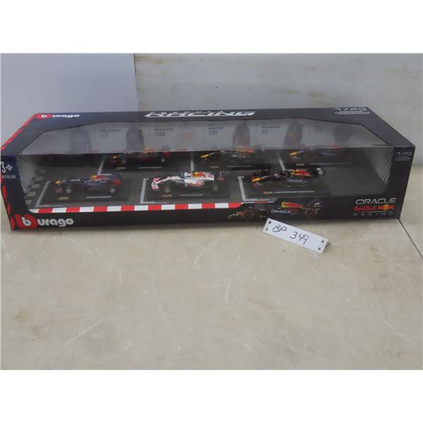 6 Formula Red Bull 1/43 Scale Racing Set