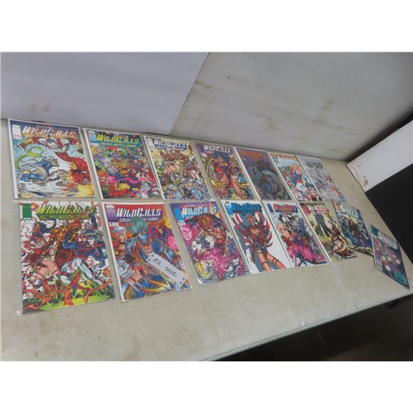 15 Comics: 13 WildC.A.T.s and 2 Nick Fury — Shield