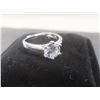 Image 5 : New Platinum Plated 1.0ct Simulated Diamond (CZ) Chanel Ring, Resizeable