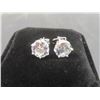Image 3 : New Platinum Plated 2.0ct Each Simulated Diamond (CZ) Stud Earrings