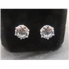 Image 6 : New Platinum Plated 2.0ct Each Simulated Diamond (CZ) Stud Earrings