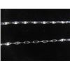 Image 3 : New Platinum Plated Simulated Diamond (CZ) Heart Cluster Necklace with Synthetic Pearl, Adjustable