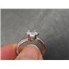 Image 6 : New Platinum Plated 1.0ct Simulated Diamond (CZ) Solitaire Ring, Resizeable
