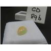 Image 1 : 2.4ct Natural White Fire Opal, Pear Cabochon Cut, 8.9 x 12.0mm