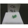 Image 1 : 1.3ct Natural Emerald, Untreated, Oval Cut, 4.9 x 6.8mm and 4.7 x 6.4mm