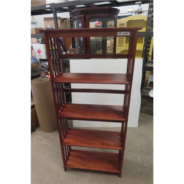4-Tier Open Shelf 63" x 29 1/2" x 12"