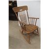 Image 1 : Antique Press-Back Rocking Chair