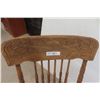 Image 2 : Antique Press-Back Rocking Chair