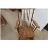 Image 3 : Antique Press-Back Rocking Chair