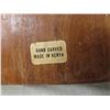 Image 5 : Hand Carved Kenya Elephant Book Ends and Terry McLean Collector Plate with Wood Frame