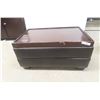 Image 1 : Ottoman and Coffee Table Top, 17" x 34" x 22"