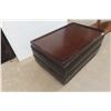 Image 4 : Ottoman and Coffee Table Top, 17" x 34" x 22"