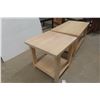 Image 6 : Coffee Table 20" x 24" x 24" and End Table 22" x 22" x 21 1/2"