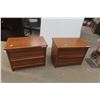 Image 1 : 2 Night Stands, 22" x 28 1/2" x 17" Pallister