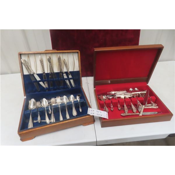 2 Cases of Flatware