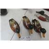 Image 10 : 6 Carved Duck Ornaments/Decoys