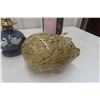 Image 5 : 2 Coal Oil Lamps, Stained Glass Vase, and More