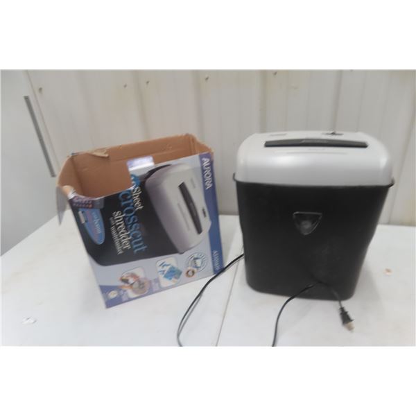 Aurora Paper Shredder